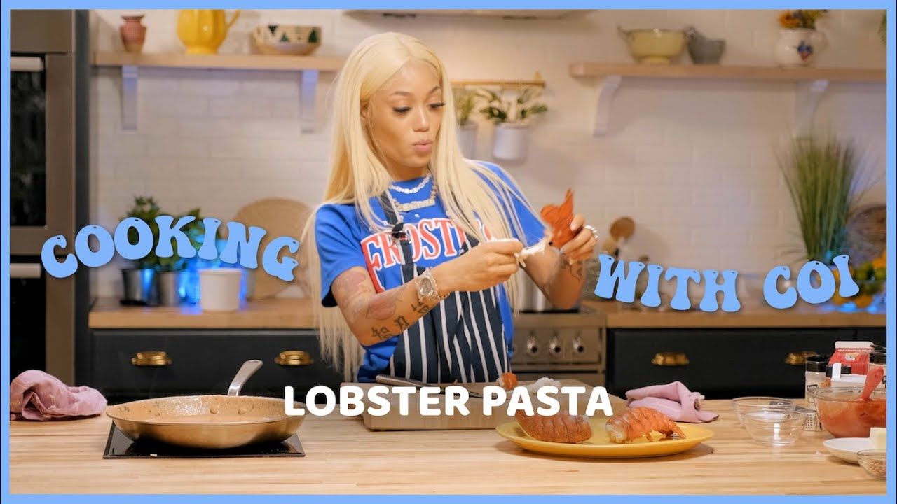 Cooking With Coi Leray – The Ivy Inspired Lobster Pasta